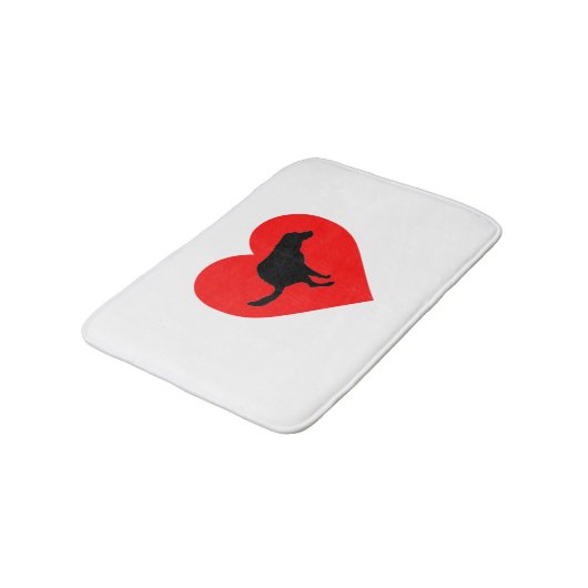 Hond poephart badmat (Gekanteld)