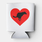 Hond poephart blikjeskoeler (Voorkant)