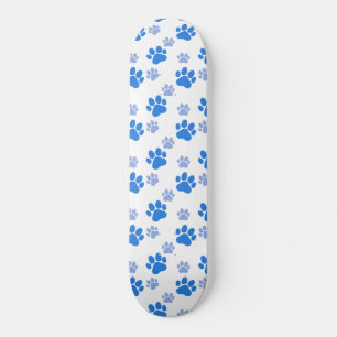 Hond Pootafdruk Eenvoudige Dierenliefhebber Schatt Persoonlijk Skateboard