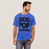 Hond Pop jongen vriend T-shirt (Voorkant volledig)