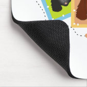 Hond portretten Tshirts en geschenken Muismat (Hoek)