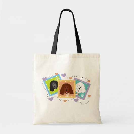 Hond portretten Tshirts en geschenken Tote Bag (Voorkant)