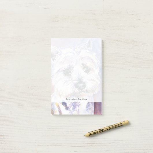 Hond Post-it® Notes (Op bureau)