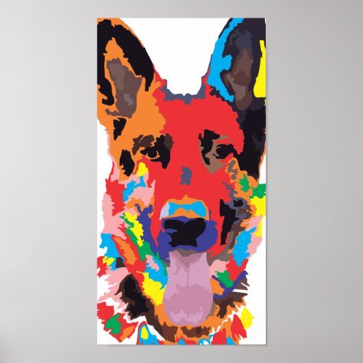 hond poster (Voorkant)