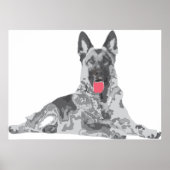 hond poster (Voorkant)