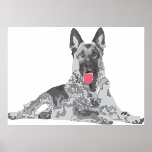 hond poster (Voorkant)