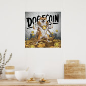 hond poster (Keuken)