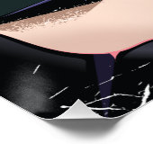 Hond, poster Utah Ski (Hoek)