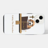 Hond Predikant iPhone Hoesje (Achterkant horizontaal)