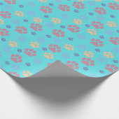 Hond Print Cadeaupapier (Hoek)