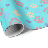 Hond Print Cadeaupapier (Rol Hoek)