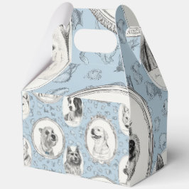 Hond Print Gift Box met Handvat Bedankdoosjes