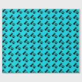 Hond Print inpakpapier (Vlak)