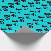 Hond Print inpakpapier (Hoek)