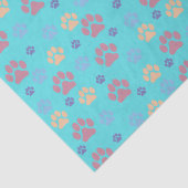 Hond Print Tissuepapier (Detail)