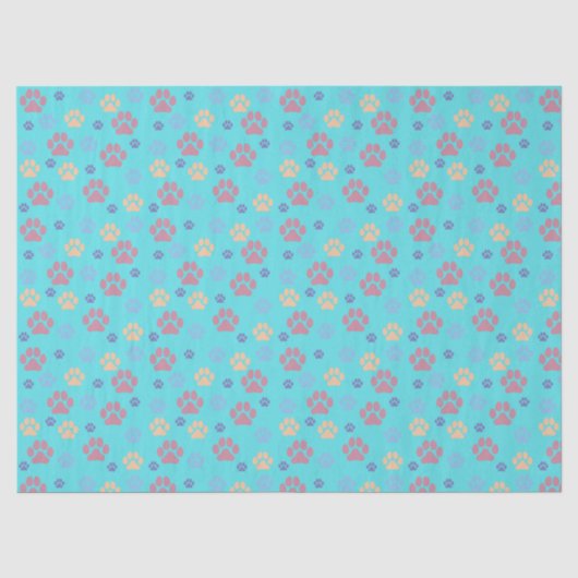 Hond Print Tissuepapier (Voorkant)