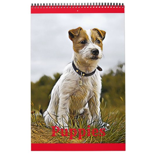 Hond puppies puppy kalender (Hoes)
