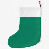 Hond Puppy Custom Huisdier Kerstmis Modern Rood & Kleine Kerstsok (Achterkant)