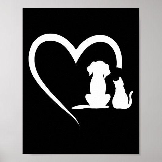 Hond puppy en BA1 Poster (Voorkant)