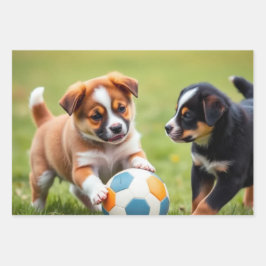 Hond/puppy Inpakpapier Vel