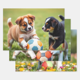 Hond/puppy Inpakpapier Vel