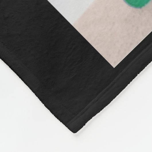 Hond PUPPY LIEFDE Hart Poot Print Fotocollage Fleece Deken (Hoek)