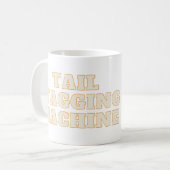 Hond, puppy liefde koffiemok (Voorkant links)