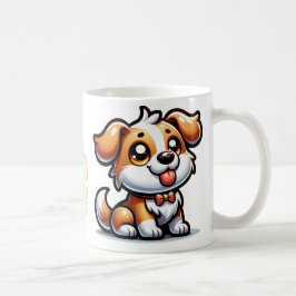 Hond, puppy liefde koffiemok