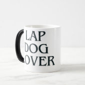 Hond, puppy liefde magische mok (Voorkant links)