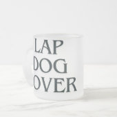 Hond, puppy liefde matglas koffiemok (Voorkant links)