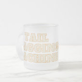 Hond, puppy liefde matglas koffiemok (Voorkant links)