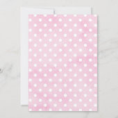 Hond Puppy Pawty Verjaardag Uitnodiging (Achterkant)