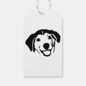 Hond, Puppy, Pooch Cadeaulabel (Achterkant)