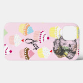 Hond Puppycupcakes Eten Snoepjes Bestemming Bestem Case-Mate iPhone Case (Achterkant (horizontaal))