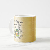 Hond rauw voer koffiemok (Voorkant links)