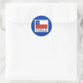 Hond Ronde Sticker (Tas)
