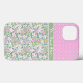 Hond Rozen Navy Polkas Roze Samsung Galaxy Note 4 Case-Mate iPhone Case (Achterkant (horizontaal))