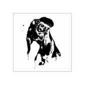 Hond Rubberstempel (Afrduk)