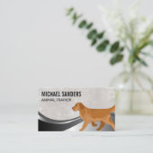 Hond Running | Dierendiensten Visitekaartje (Staand voorkant)