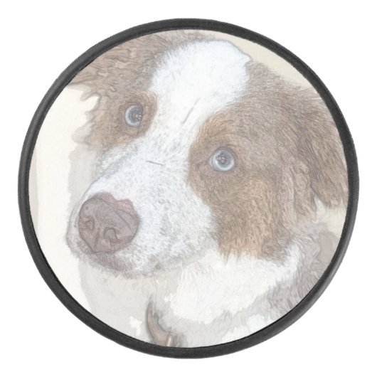Hond, rust, huisdier hockey puck (Voorkant)