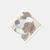 Hond, rust, huisdier servet (Hoek)