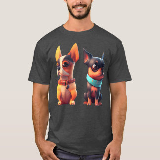 Hond schattig cadeau jongen t-shirt