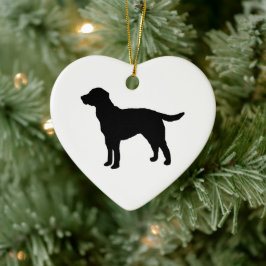 Hond schilderen Silhouette keramische keramiek Keramisch Ornament