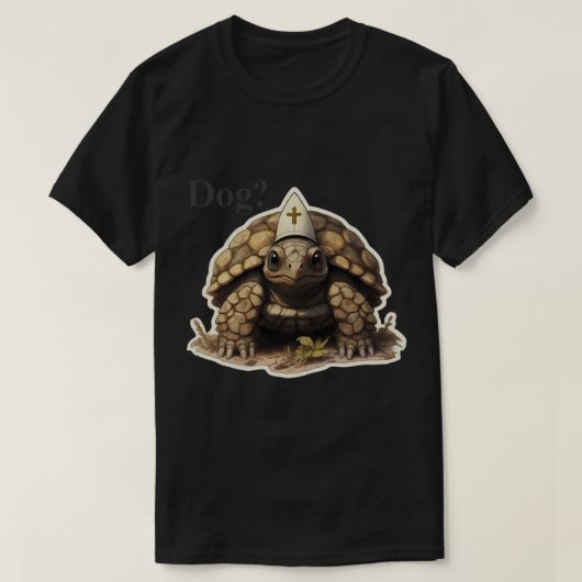 Hond schildpad schildpad Elden Ring Grappig Miriel T-shirt (Design voorkant)