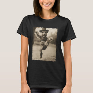 Hond Schnauzer Grappige Cowboy T-shirt