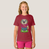 Hond Schoudertas T-shirt (Voorkant volledig)