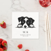 Hond servetten bruiloft (Insitu)