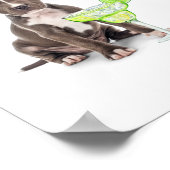 Hond Signature Drink Wedding Bar Drink Menu Poster (Hoek)