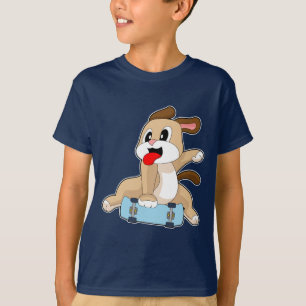 Hond Skater Skateboard T-shirt