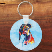 Hond Sleutelhanger (Achterkant)